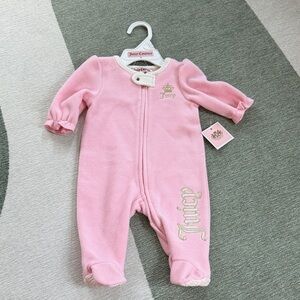 Juicy Couture Soft Pink Infant Footie